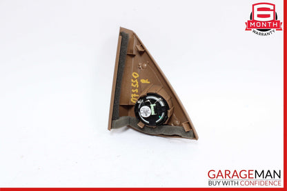 07-13 Mercedes W221 S550 S350 S400 Front Right Tweeter Speaker Trim Cover Brown