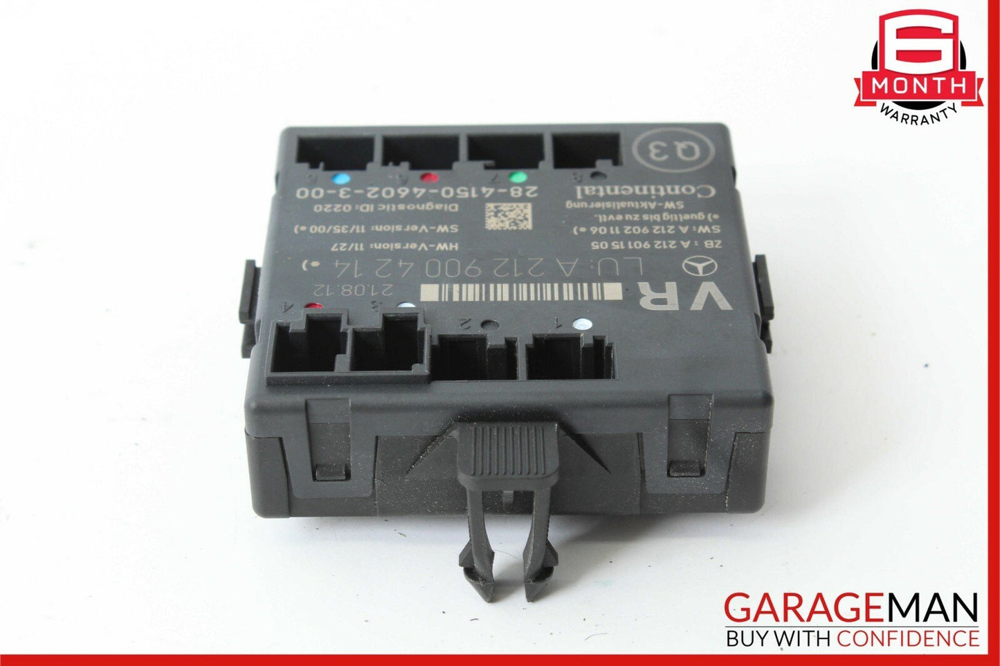08-18 Mercedes W204 C250 SLK250 Front Right Side Door Control Module Unit OEM