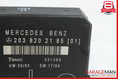 01-07 Mercedes W203 C230 C320 C55 AMG Rear Left Side Door Controller Module Unit