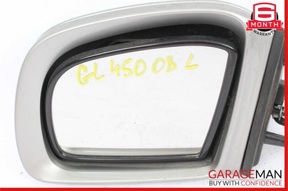 07-08 Mercedes GL450 GL320 Front Left Side Mirror Door Rear View Cubanite Silver