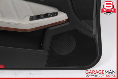 10-13 Mercedes W212 E350 Front Left Interior Door Panel Cover Assembly Grey