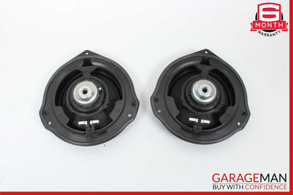 08-14 Mercedes W204 C250 Front Right & Left Door Sound Speakers Set of 2 OEM