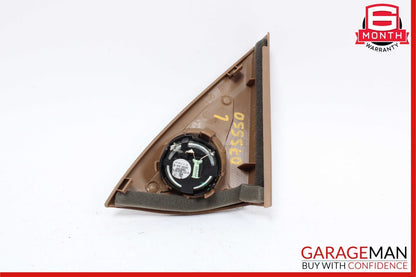 07-13 Mercedes W221 S500 S600 S550 Front Left Door Tweeter Speaker Cover Brown