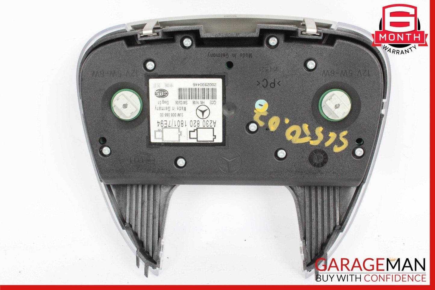 05-12 Mercedes R230 SL550 Front Top Upper Overhead Dome Reading Map Light OEM