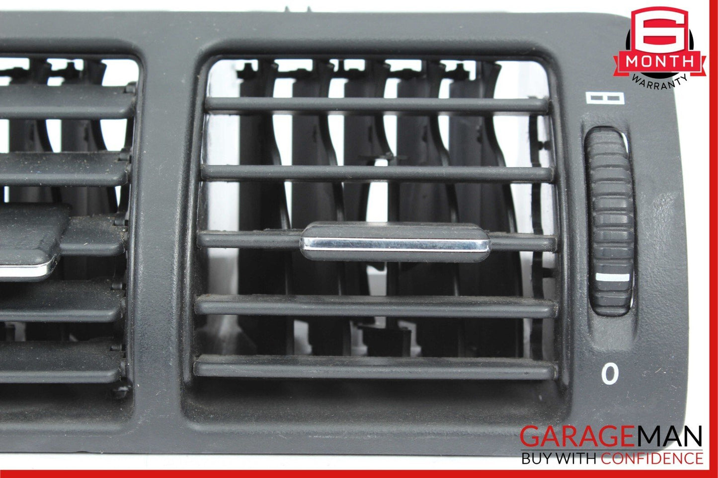98-05 Mercedes W163 ML320 ML500 Dashboard Center A/C AC Air Vent Trim Black OEM