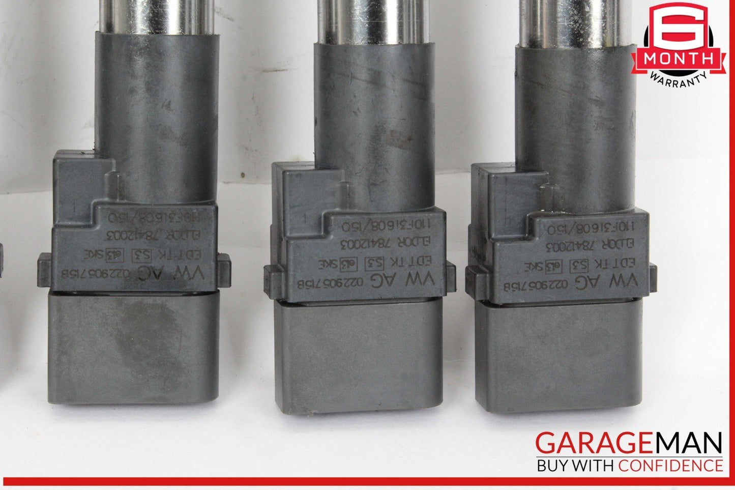 09-16 Porsche Cayenne 958 Audi S4 Engine Ignition Coil Coils Set of 6 022905715B