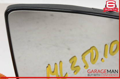 09-10 Mercedes W164 ML350 Front Right Passenger Side Rear View Mirror Glass OEM