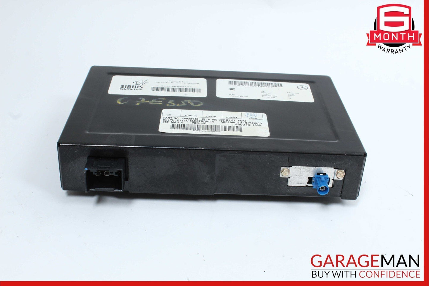 03-08 Mercedes E350 GL450 Sirius Satellite Radio Receiver Module 1698270162 OEM