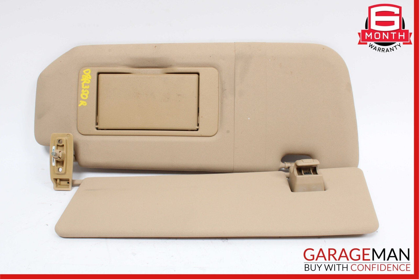 06-08 Mercedes W251 R350 R500 Front Right Side Sun Visor Sun Shade OEM