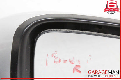18-24 Nissan Leaf Front Right Passenger Side Door Rear View Mirror Gray OEM