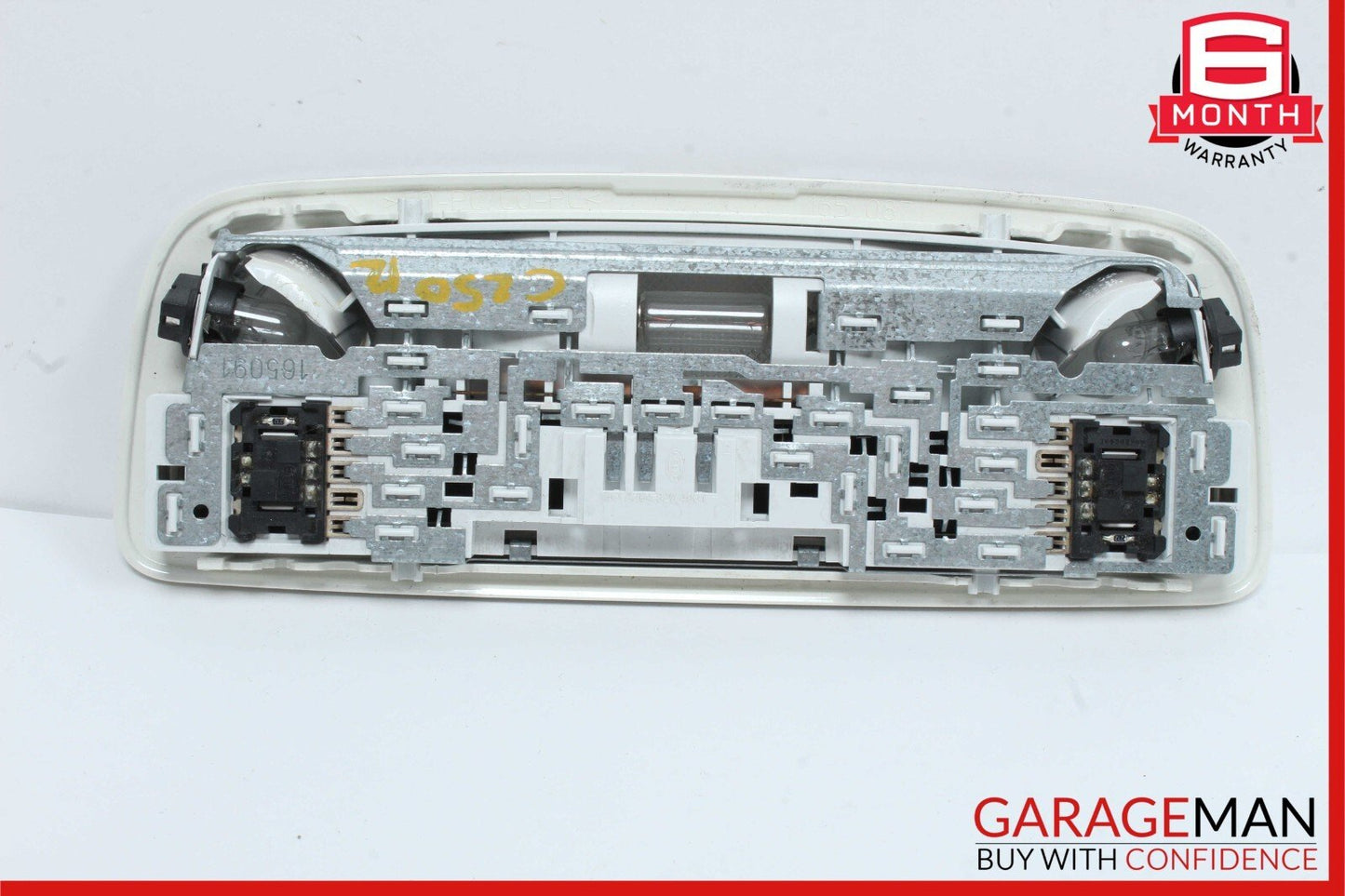 08-21 Mercedes W204 C250 C300 GLK350 Rear Overhead Dome Light Black OEM