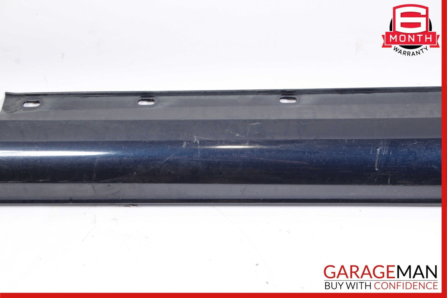 08-14 Mercedes W204 C280 AMG Sport Sedan Right Side Skirt Rocker Panel Blue