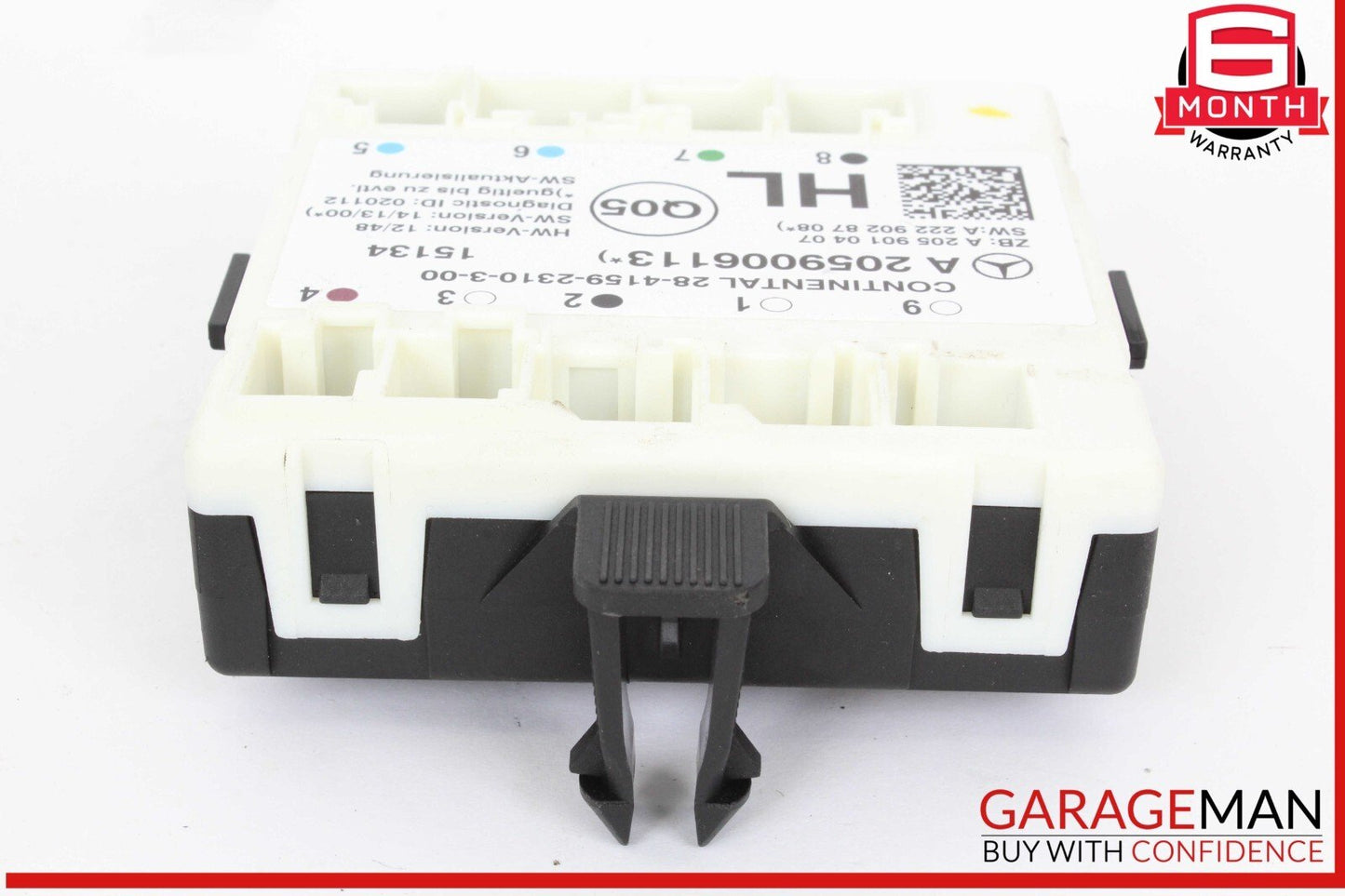 15-18 Mercedes W205 C300 C400 Rear Left Driver Side Door Control Module Unit OEM