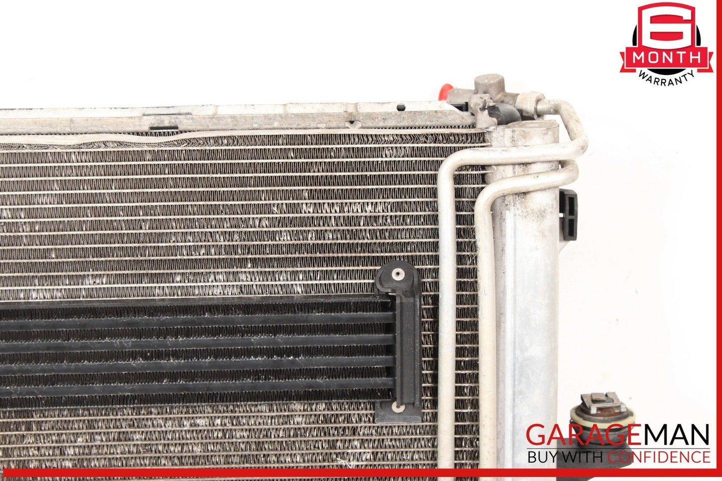 03-10 Porsche Cayenne 955 957 Engine Coolant Radiator w/ Oil Cooler Assembly OEM