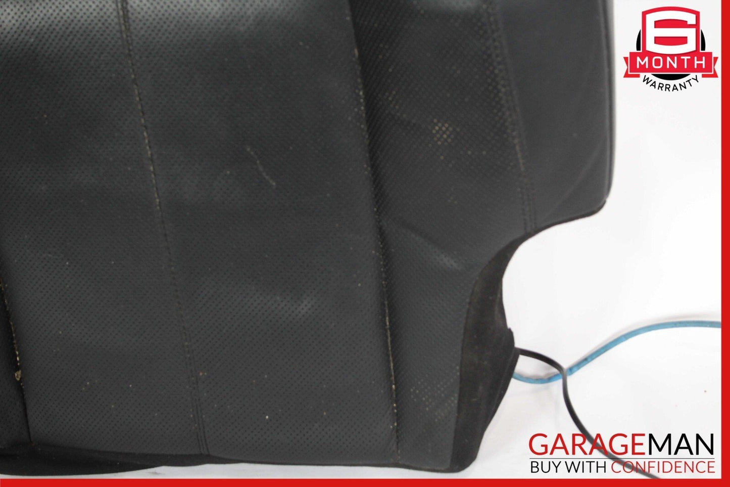 07-10 Mercedes W216 CL550 Front Right Side Bottom Lower Seat Cushion Anthracite