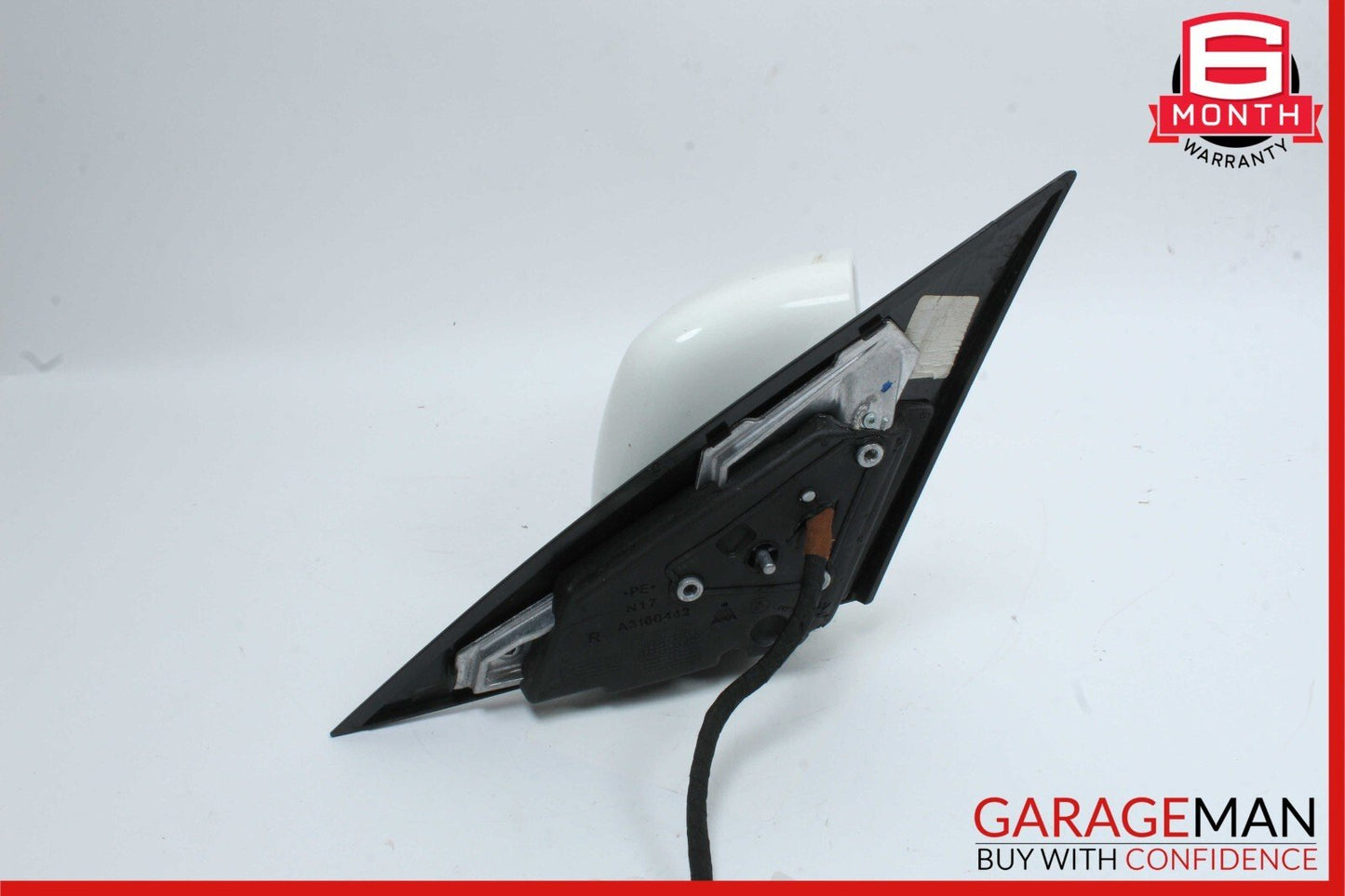 12-14 Mercedes W204 C250 C63 AMG Front Right Side Mirror Rear View Door White