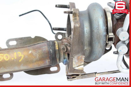 11-14 Mercedes W221 S500 S550 4.7L Left Side Turbocharger Turbo Charger Manifold