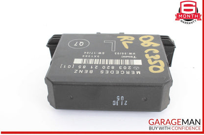 01-07 Mercedes W203 C350 Sport Rear Left Side Door Control Module 2038202185 OEM