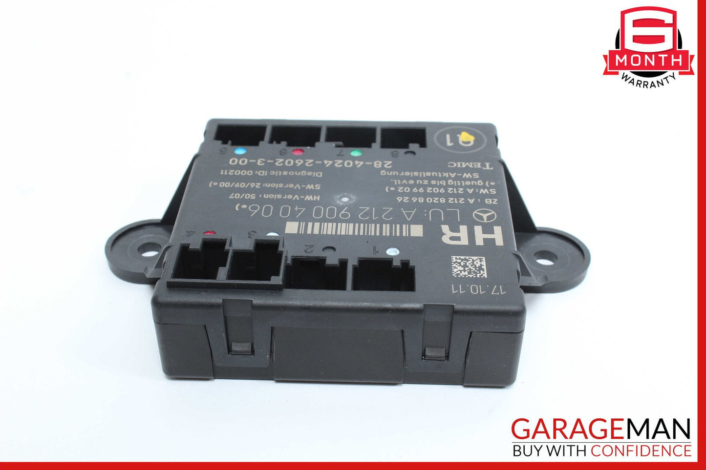 08-18 Mercedes W204 C250 C350 GLK350 Rear Right Side Door Control Module OEM