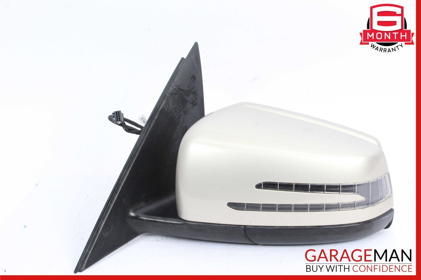 10-11 Mercedes W204 C300 C350 Front Left Driver Side Rear View Door Mirror OEM