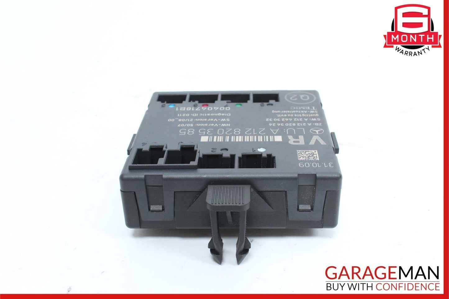 08-14 Mercedes X204 GLK350 C300 Front Right Passenger Side Door Control Module