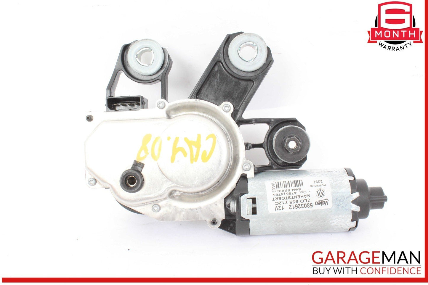 03-10 Porsche Cayenne S 955 957 Rear Trunk Hatch Windshield Wiper Motor OEM