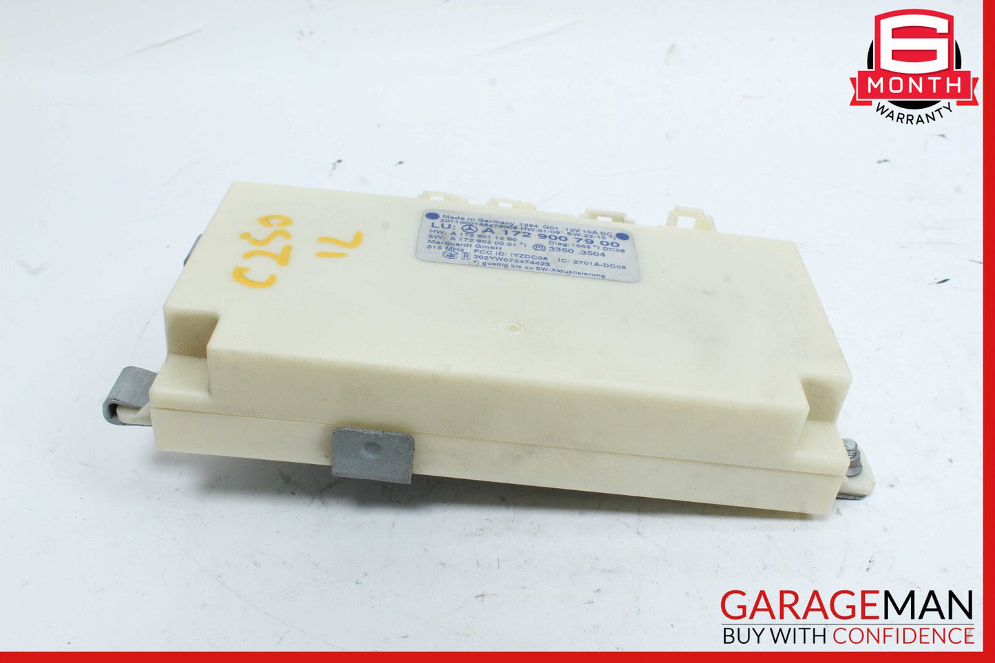 10-15 Mercedes C250 CLS550 E350 Keyless Go Entry Control Module Unit