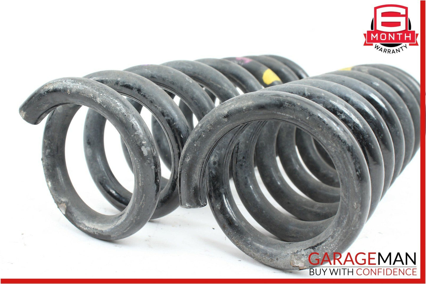 08-14 Mercedes W204 C300 Rear Left & Right Shock Absorber Coil Spring Set OEM