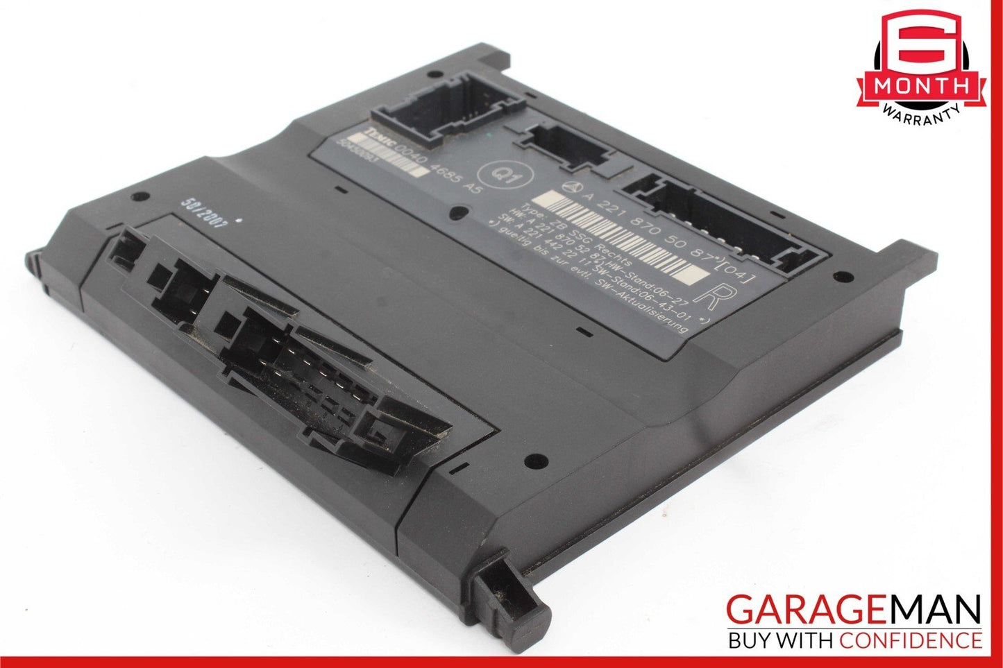 07-13 Mercedes W221 S550 S400 S350 Front Right Side Under Seat Control Unit OEM