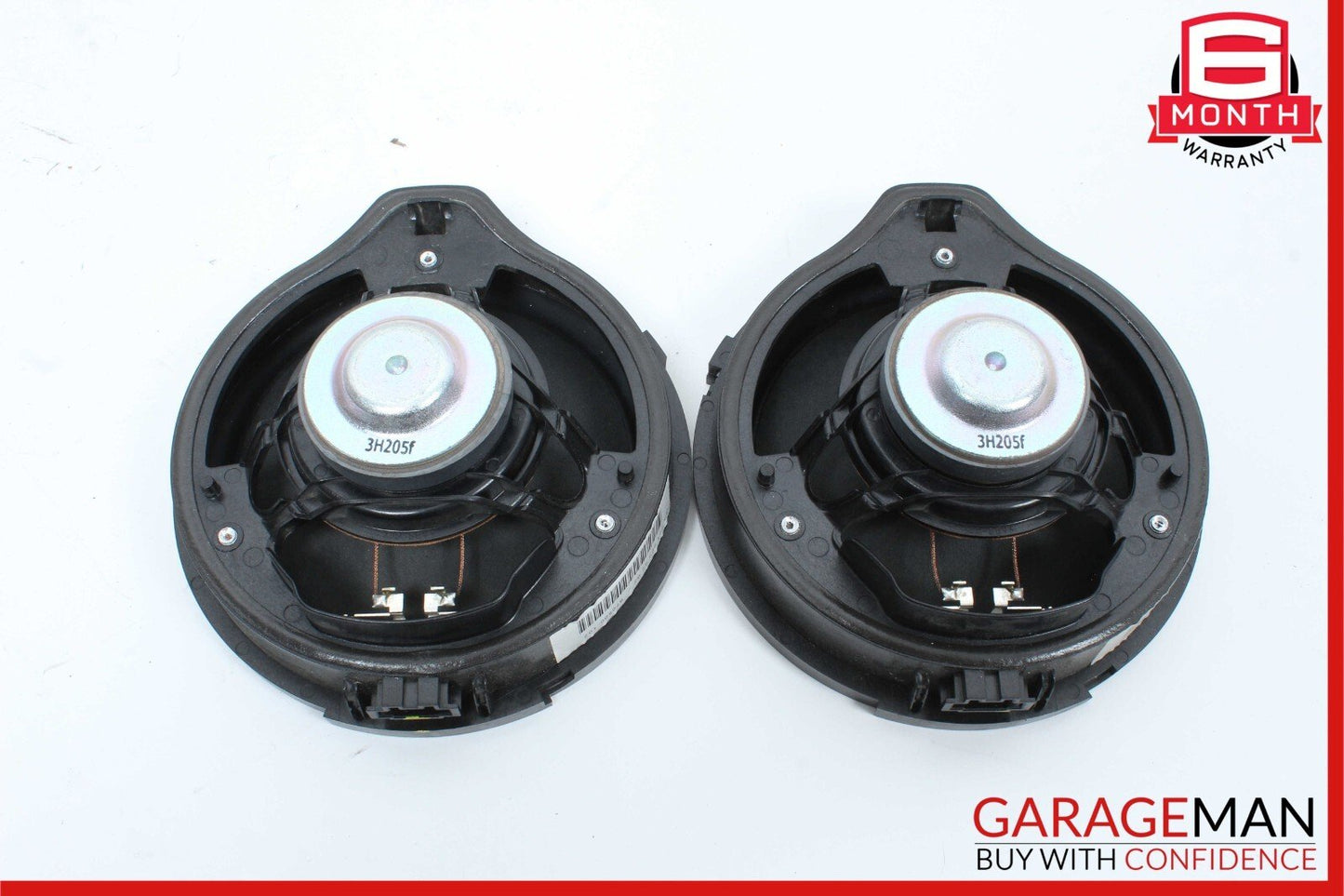 06-15 Mercedes W204 C250 C300 Rear Right & Left Side Door Sound Speakers Set OEM