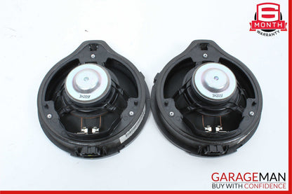 06-15 Mercedes W204 C250 C300 Rear Right & Left Side Door Sound Speakers Set OEM