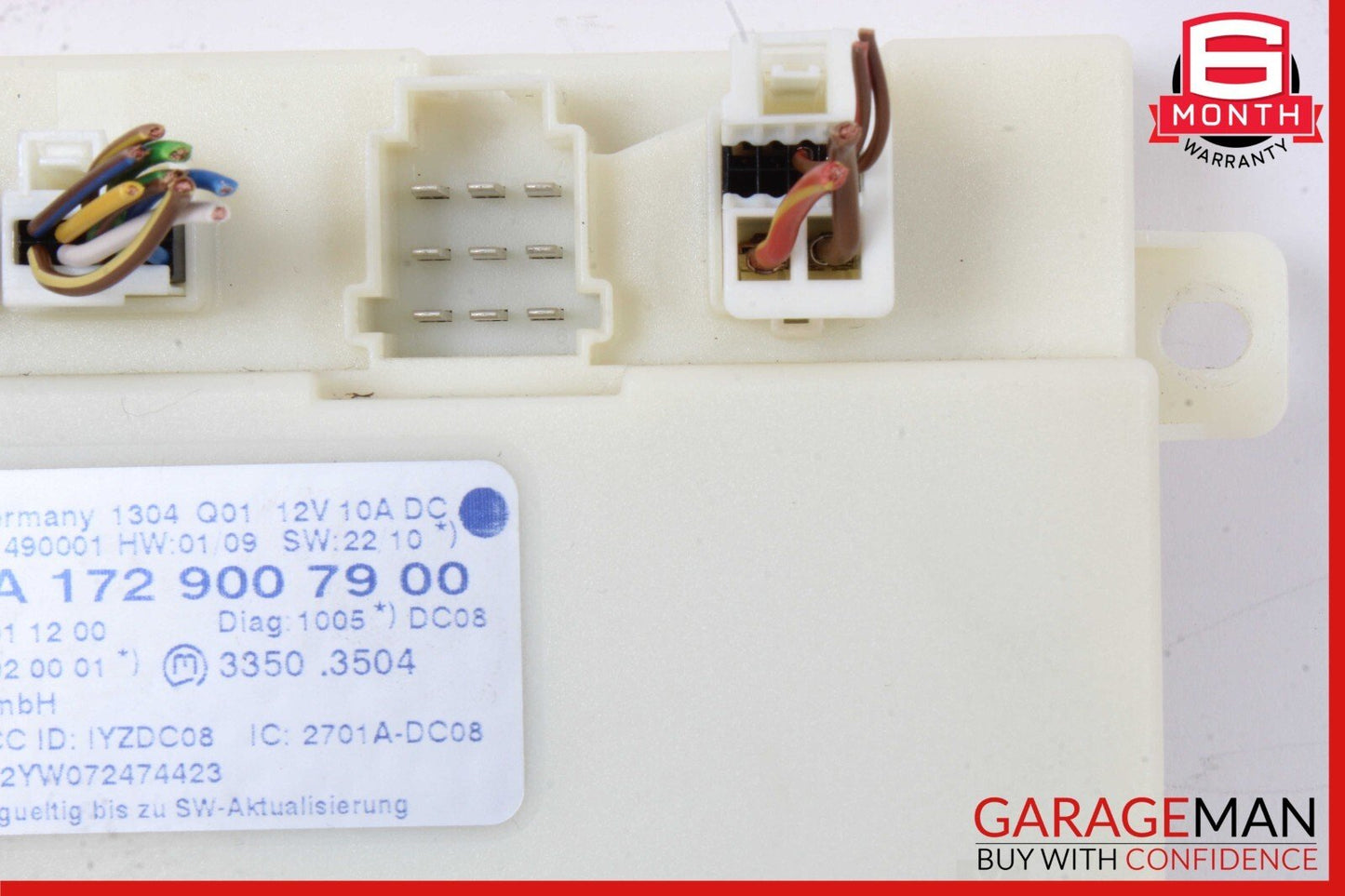 10-15 Mercedes W212 E350 C300 Keyless Go Entry Control Module 1729007900 OEM