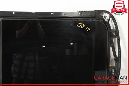 11-18 Porsche Cayenne 958 Panoramic Roof Glass Frame Black OEM