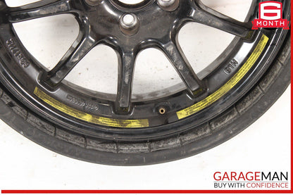 03-12 Mercedes R230 SL500 Emergency Spare Tire Wheel Donut Rim 17" R17