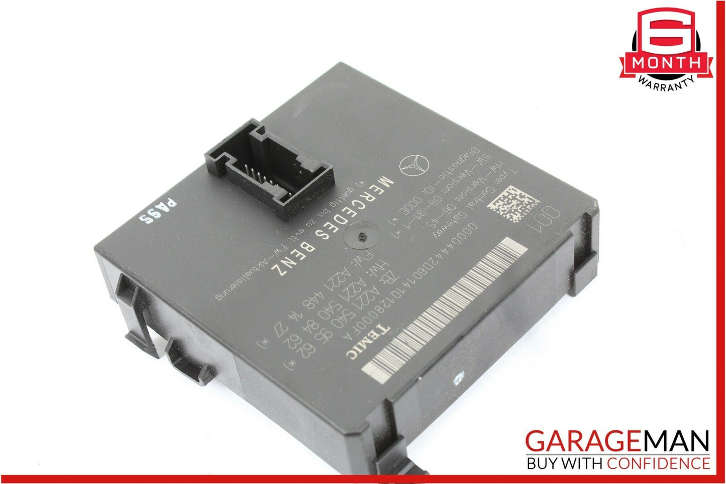 10-13 Mercedes S550 S400 S63 AMG CL600 Central Gateway Control Module Q01 OEM