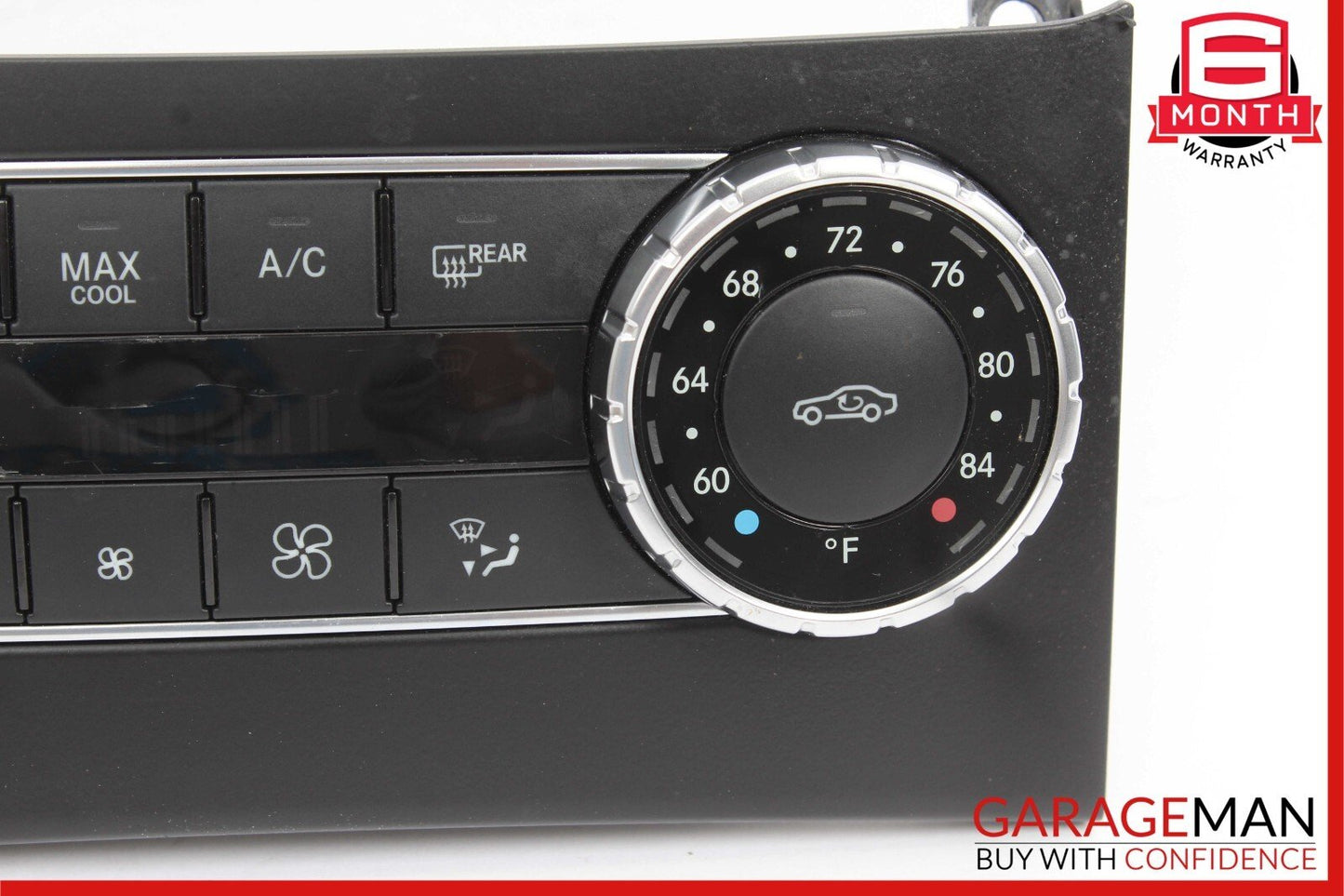 12-14 Mercedes W204 C300 AC A/C Climate Temperature Heater Switch Control Panel