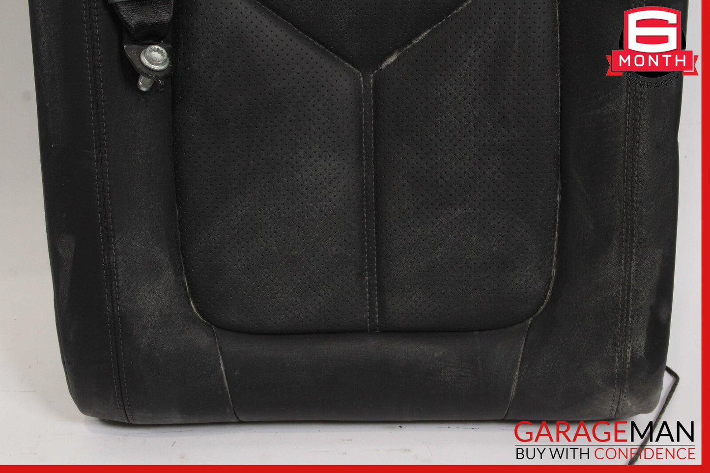 15-18 Porsche Macan S Rear Left Top Upper Seat Cushion Black OEM
