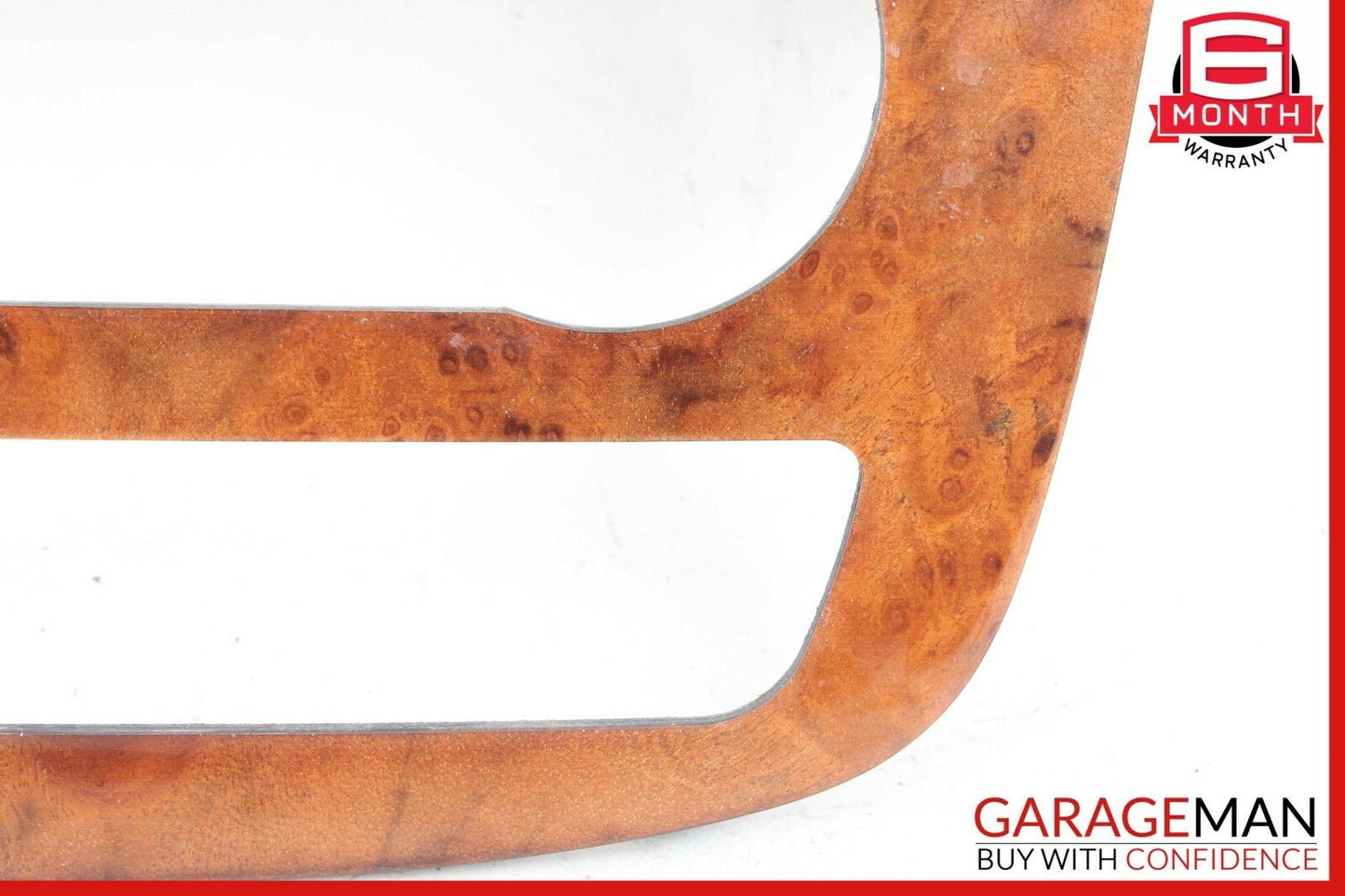 06-13 Mercedes W251 R350 R320 Heater Climate Control Module Trim Bezel Wood OEM