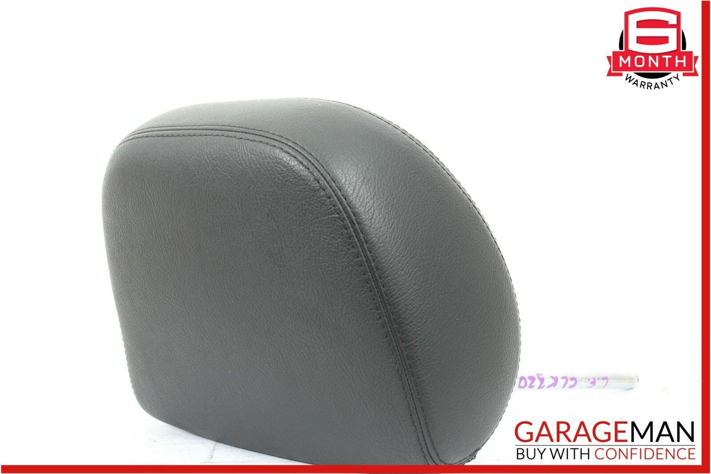 98-03 Mercedes W208 CLK320 Front Left or Right Seat Head Rest Headrest Black OEM