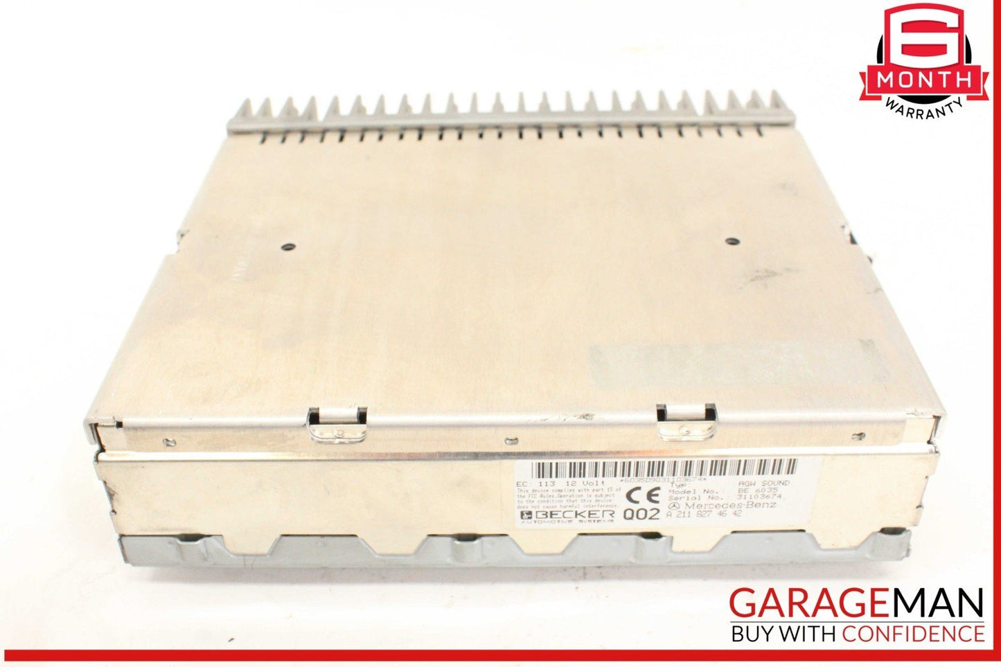03-08 Mercedes W211 E320 SLK280 Amplifier Amp Becker Audio Module 2118274642 OEM