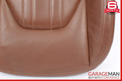 14-17 Maserati Ghibli Front Left Side Lower Bottom Seat Cushion Cover Brown OEM