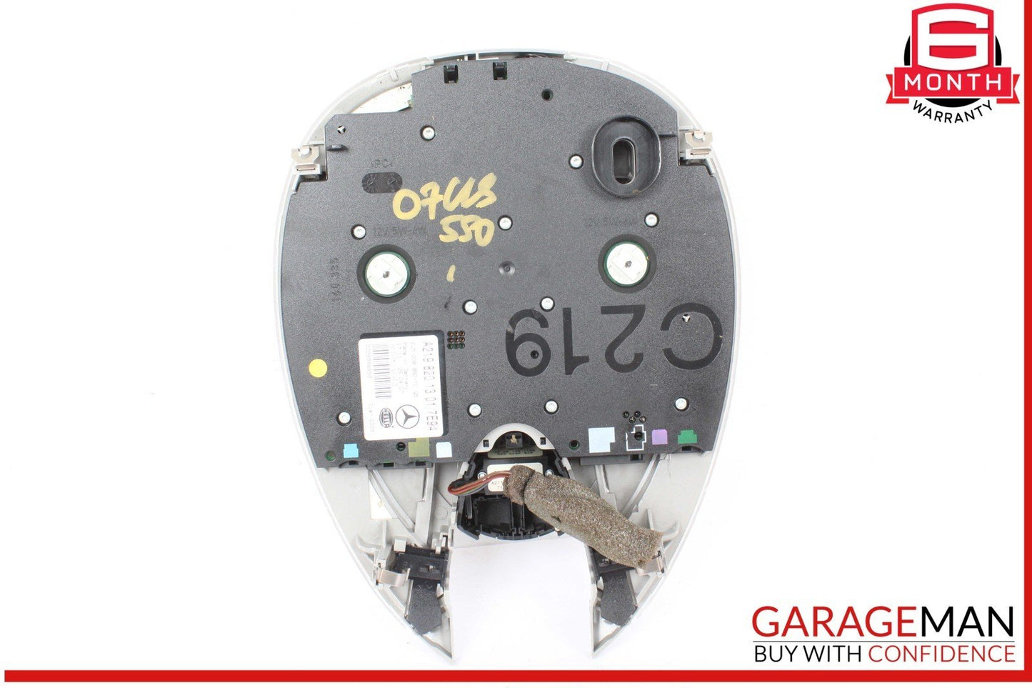 06-11 Mercedes W219 CLS550 CLS500 Dome Light Lamp Switch 2198201301 OEM