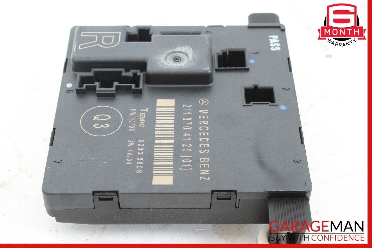03-09 Mercedes W211 E350 E550 Rear Right Passenger Side Door Control Module Unit