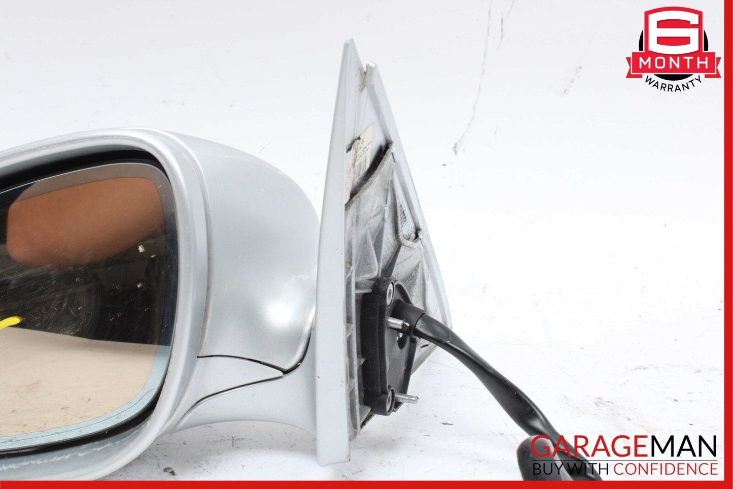 07-09 Mercedes W221 S550 S63 AMG Front Left Side Rear View Door Mirror Silver