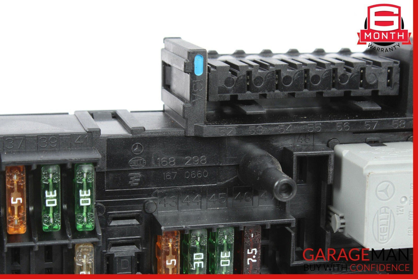 10-17 Mercedes W212 E350 E400 Rear SAM Fuse Box Module Relay Assembly OEM