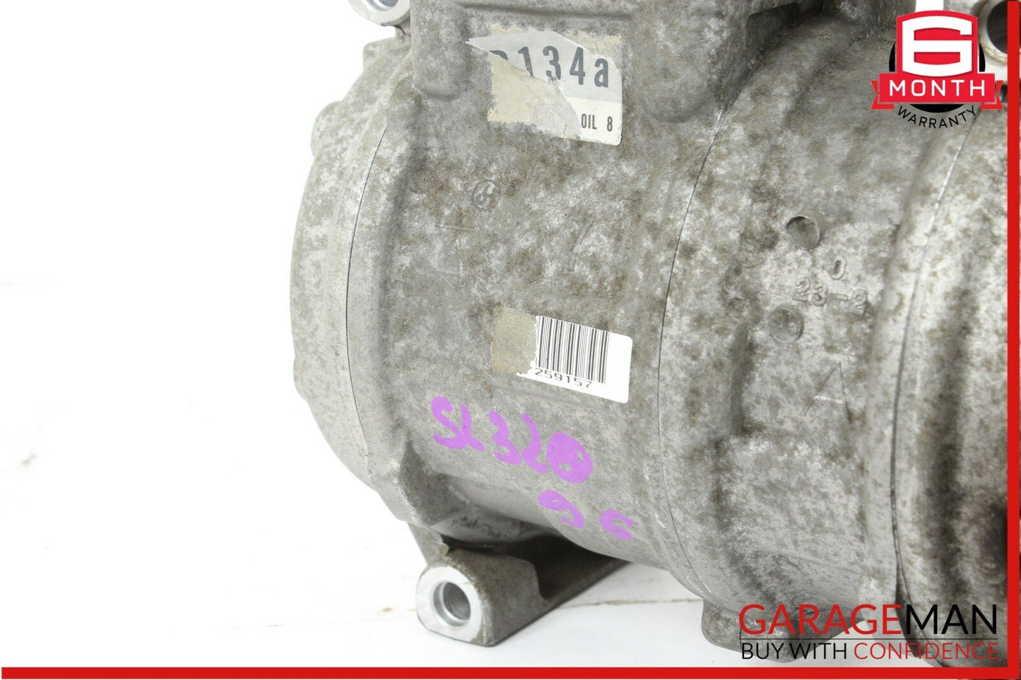 94-97 Mercedes R129 SL320 AC A/C Air Conditioning Compressor Pump 0002340111 OEM
