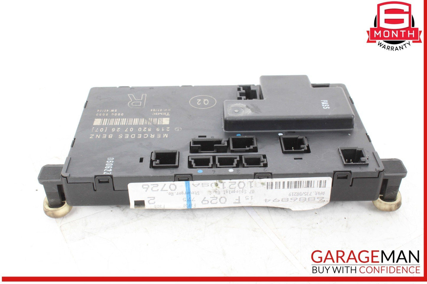 06-11 Mercedes W219 CLS550 CLS500 Front Right Door Control Module 2198200726 OEM