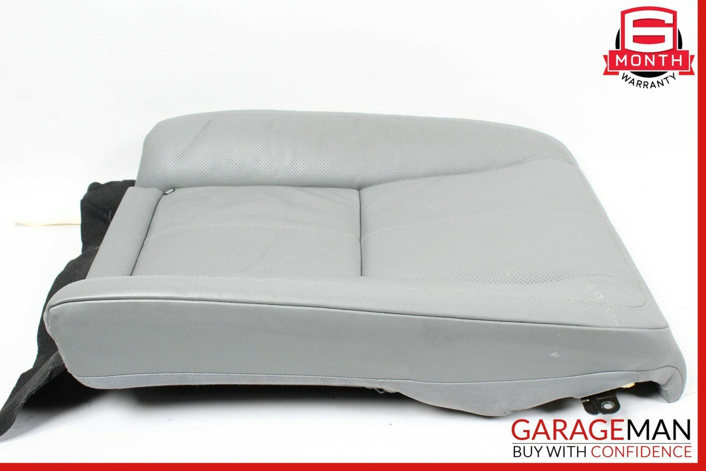 07-13 Mercedes W221 S600 Rear Left Recline Top Upper Seat Cushion Gray OEM