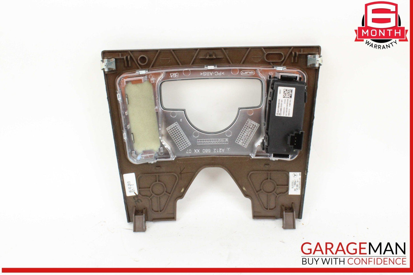 10-13 Mercedes W212 E350 E400 E550 Center Console Switch Trim Cover Bezel OEM