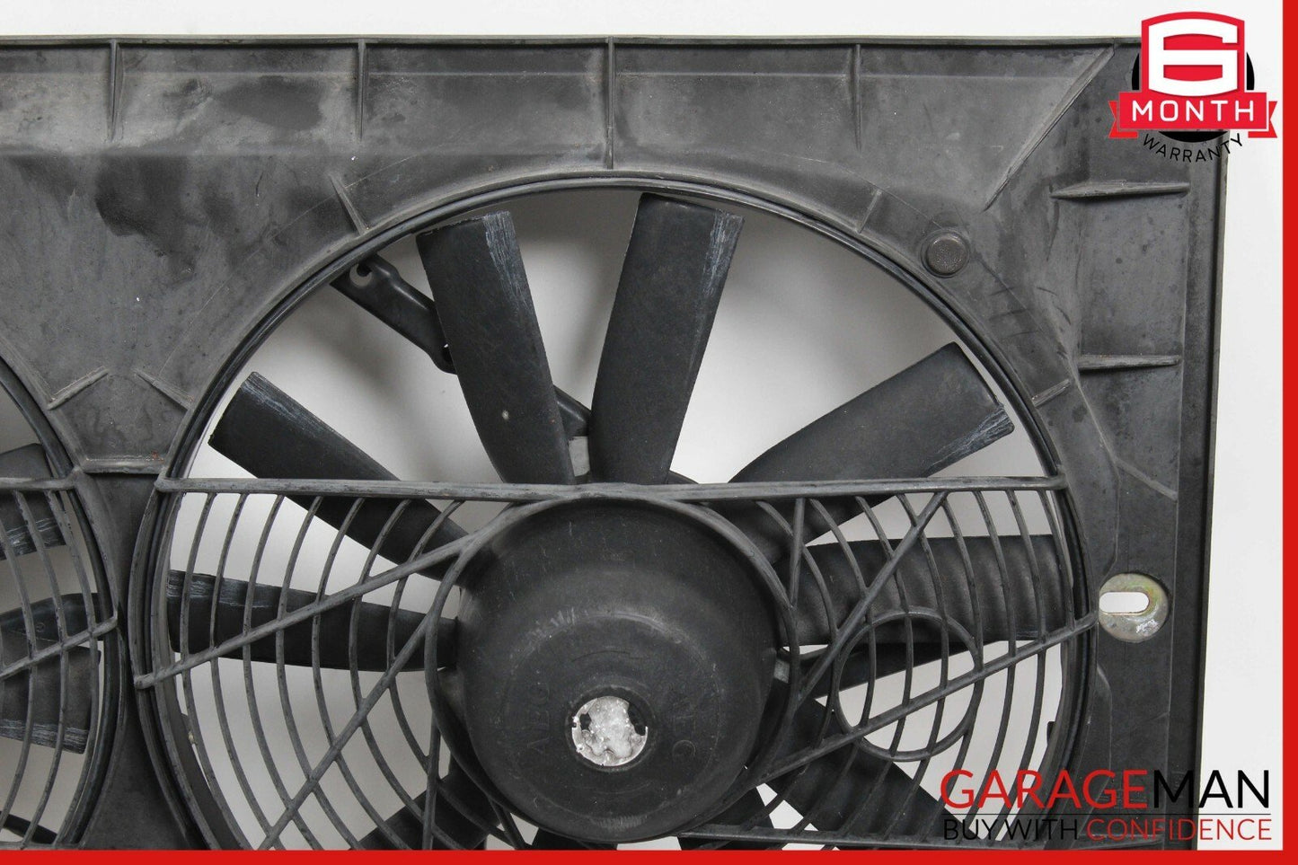 90-98 Mercedes R129 SL320 SL500 Radiator Cooling Fan Shroud Motor 1295051055 OEM